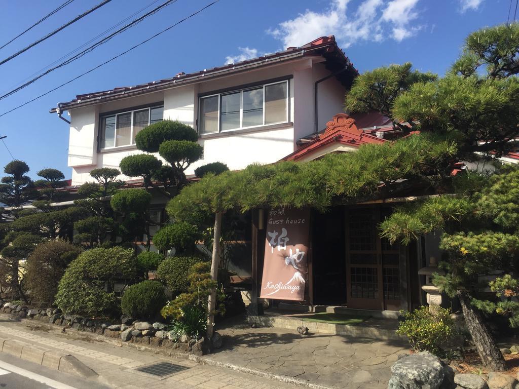 Wafu Guesthouse Kashiwaya Fujikawaguchiko Dış mekan fotoğraf